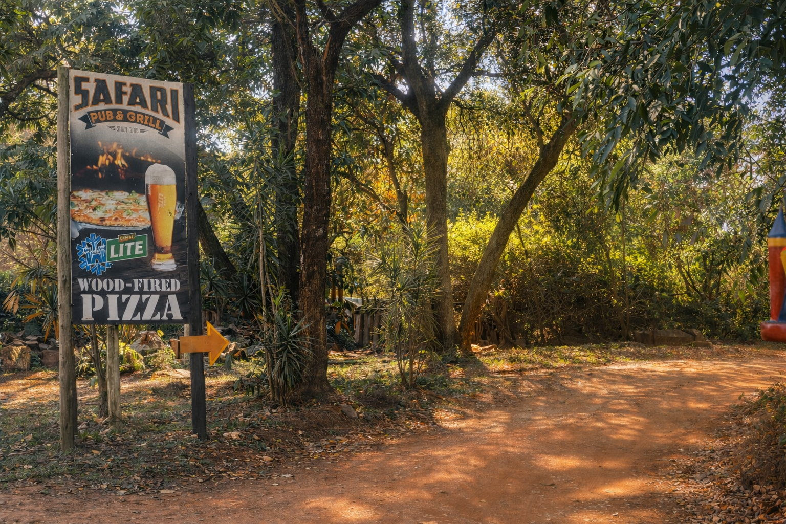 Safari Pub & Grill entrance