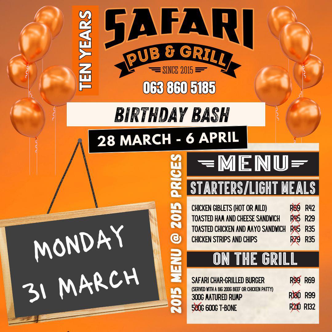 Safari 10 Year Celebration highlight