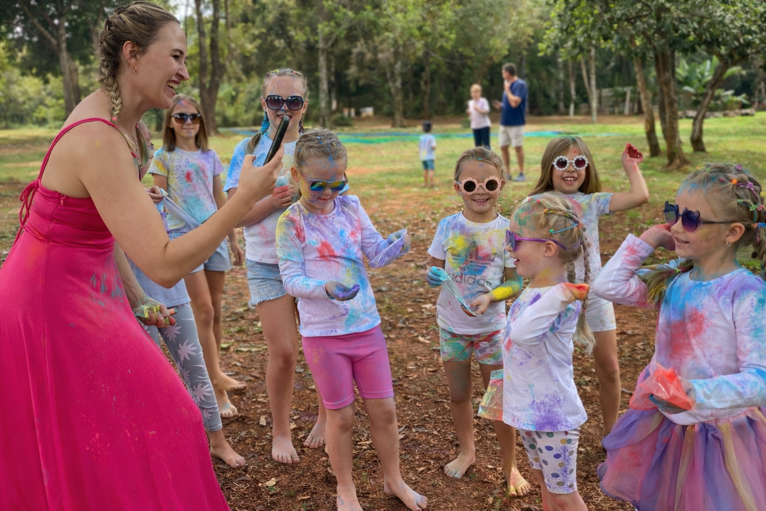 Colourfest kids party at Safari