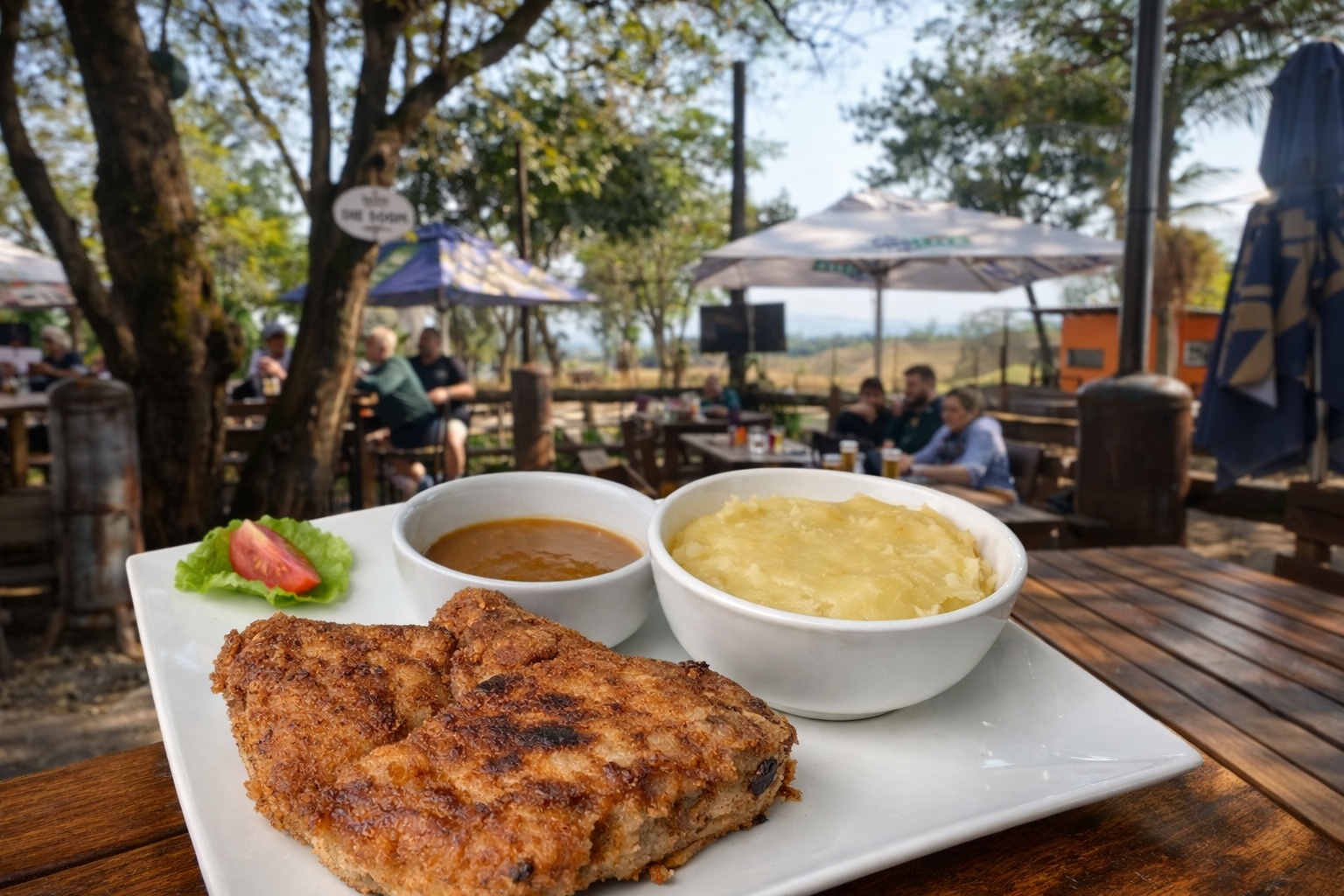 Monday to Thursday pork chop special