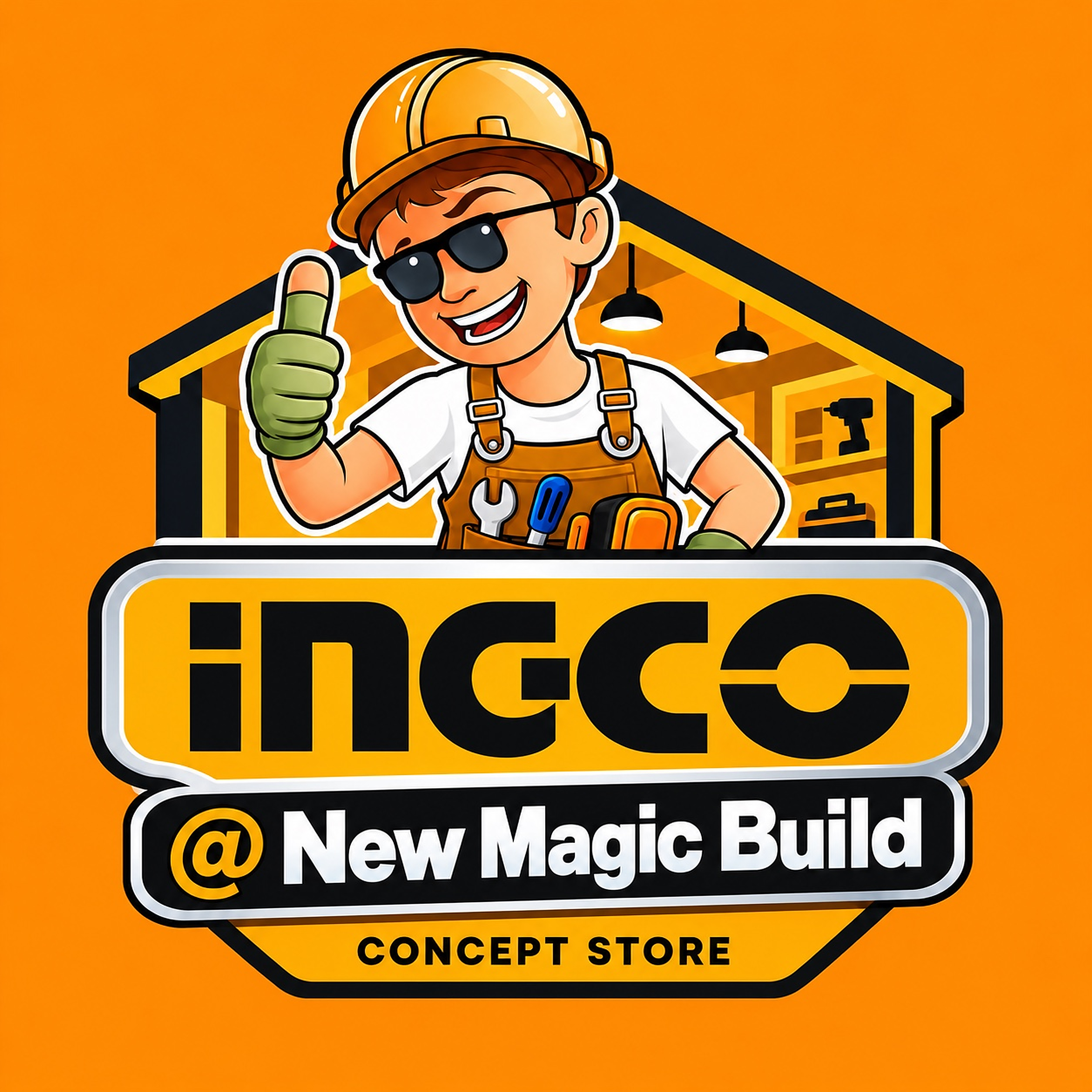 MAGIC BUILD INGCO CONCEPT STORE logo