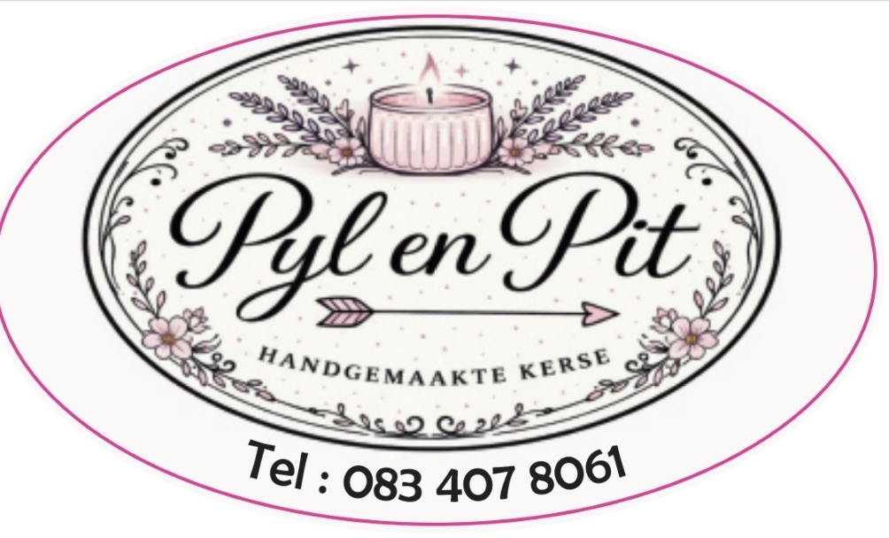 PYL en PIT Handgemaakte kerse logo